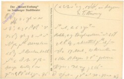 Salzburg, Mozart, Mozart-Vorhang im Stadttheater