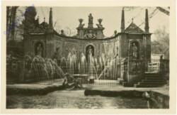 Salzburg, Schloss Hellbrunn, Tischgrotte