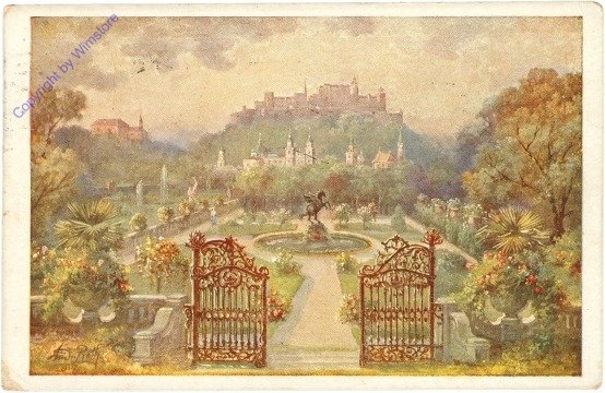 ak214849 Salzburg, Schloss Mirabell, Mirabellgarten