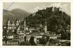 Salzburg, vom Restaurant "Elektrischer Aufzug"