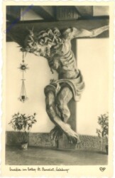 Salzburg, St. Peter, Crucifix im Kolleg