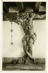 Salzburg, St. Peter, Crucifix im Kolleg