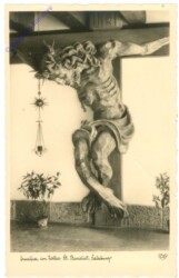 Salzburg, St. Peter, Crucifix im Kolleg