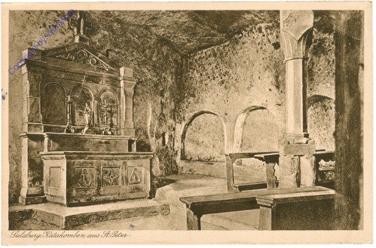 ak214875 Salzburg, St. Peter, Katakomben