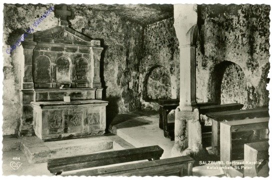 ak214876 Salzburg, St. Peter, Katakomben, St. Gertraud-Kapelle