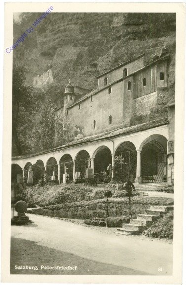 ak214877 Salzburg, St. Peter, Petersfriedhof