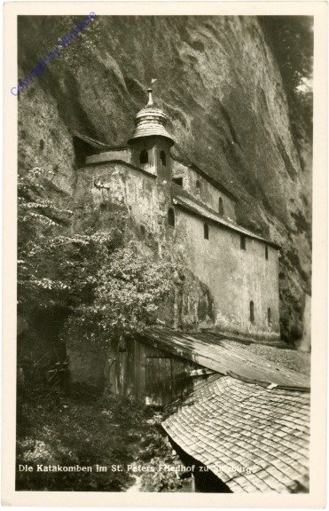 ak214883 Salzburg, St. Peter, Die Katakomben