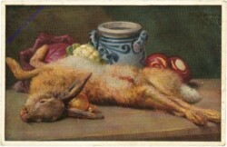 ak214929 Hase mit Zwiebeln, Blumenkohl