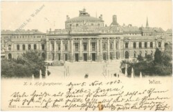 Wien 1, K.k. Hof-Burgtheater
