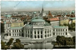 ak215054 Wien 1, Panorama mit Burgtheater