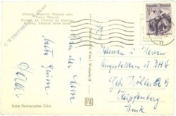 ak215054a Wien 1, Panorama mit Burgtheater