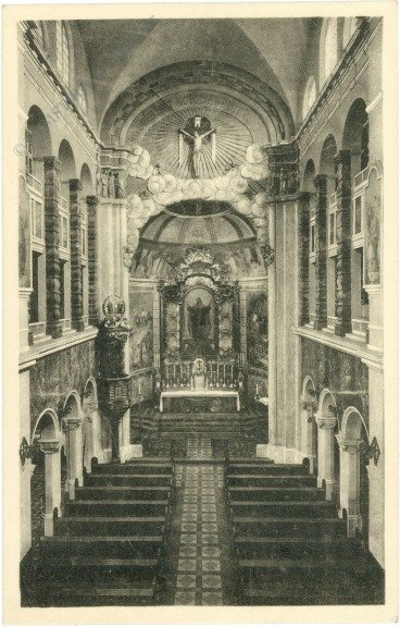Wien 1, Inneres der Klosterkirche d. Töchter d. göttl. Heilandes