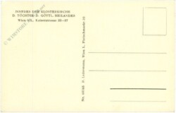 Wien 1, Inneres der Klosterkirche d. Töchter d. göttl. Heilandes