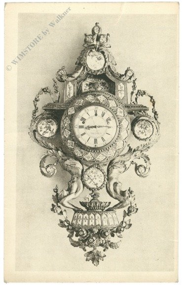 ak215102 Wien 1, Österr. Museum, Wanduhr aus dem Wiener Porzellanzimmer