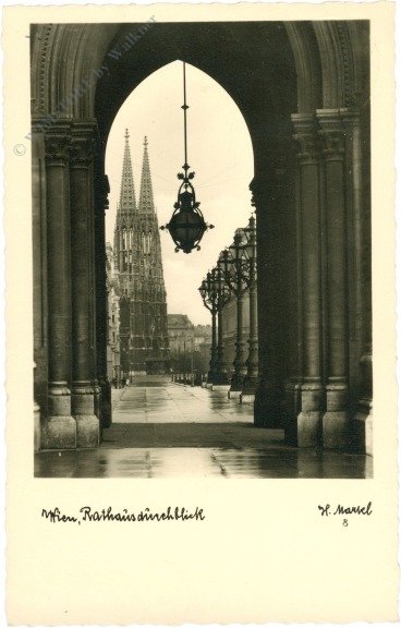 Wien 1, Rathausdurchblick