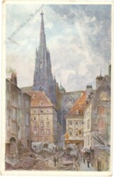 Wien 1, Blick auf den Stefansturm