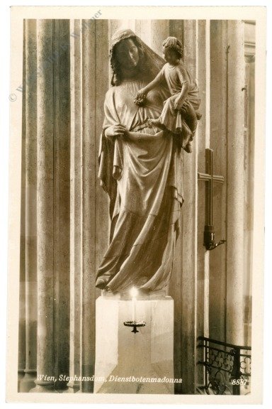 ak215168 Wien 1, Stephansdom, Dienstbotenmadonna