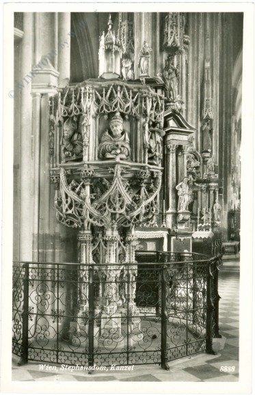 ak215174 Wien 1, Stephansdom, Kanzel