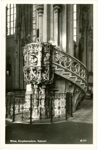 ak215178 Wien 1, Stephansdom, Kanzel
