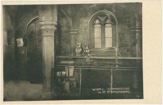 ak215183 Wien 1, Türmerstube im St. Stephansdom