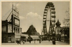 Wien 2, Prater, Riesenrad und Hochschaubahn