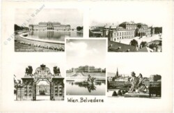 ak215212 Wien 3, Belvedere, Multiansicht