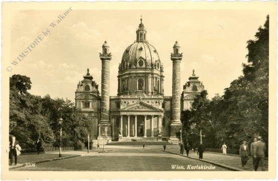 ak215226 Wien 4, Karlskirche