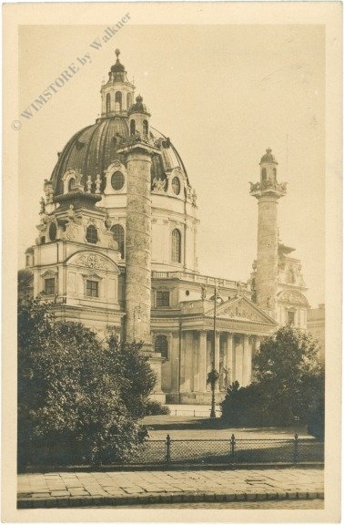 ak215227 Wien 4, Karlskirche