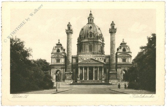 ak215230 Wien 4, Karlskirche