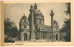 ak215232 Wien 4, Karlskirche