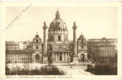 Wien 4, Karlskirche und Technische Hochschule