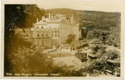 Wien 19, Hans Hübner's Schlosshotel Cobenzl