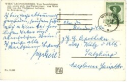 ak215304a Wien 19, Leopoldsberg