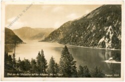 Achenkirch, Blick von der Scholastika auf den Achensee
