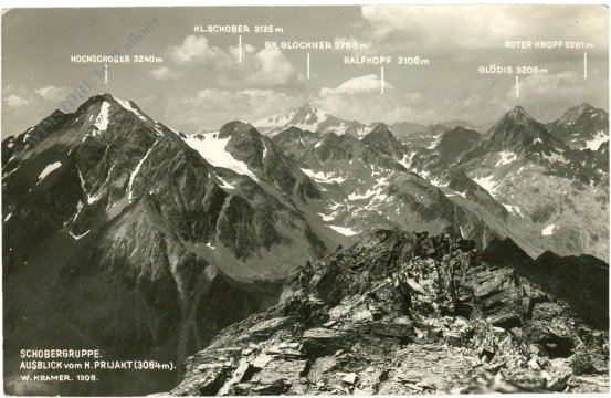 Ainet, Schobergruppe, Ausblick vom H. Prijakt