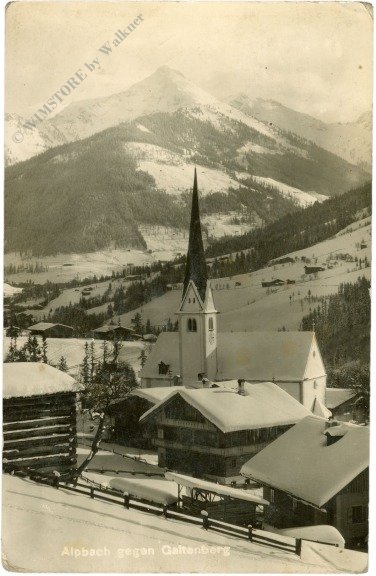 Alpbach, gegen Galtenberg