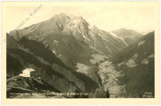 Brandberg, Steinerkogel Haus mit Grünberg