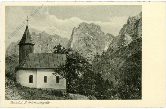 Ebbs bei Kufstein, Kaisertal, St. Antoniuskapelle
