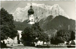 Ehrwald, mit Zugspitzmassiv