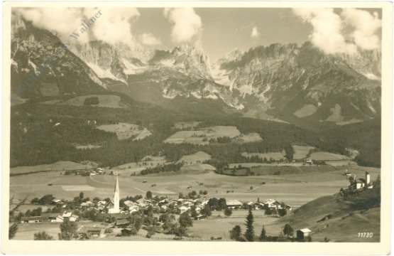 Ellmau, mit dem Kaisergebirge