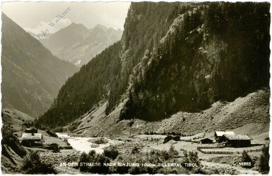 Ginzling, Auf der Straße nach Ginzling