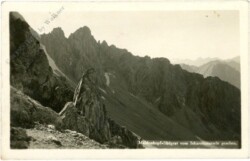 Imst, Maldonkopf-Südgrat vom Scharnitzsattele gesehen