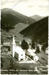Innervillgraten, Kalkstein mit Grumauer Berg