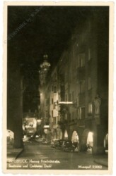 Innsbruck, Herzog Friedrichstrasse, Stadtturm und Goldenes Dachl