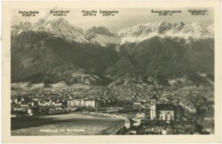 Innsbruck, mit Nordkette