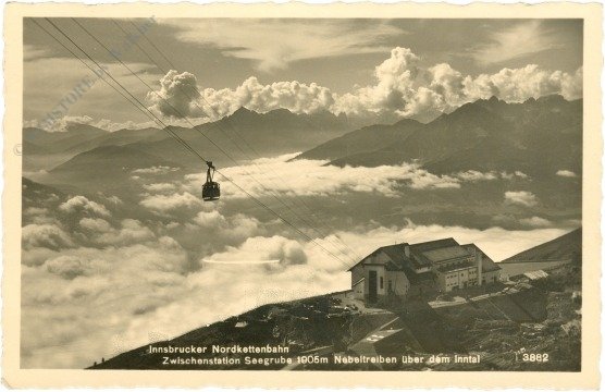 Innsbruck, Nordkettenbahn, Zwischenstation Seegrube