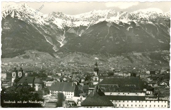Innsbruck, mit der Nordkette