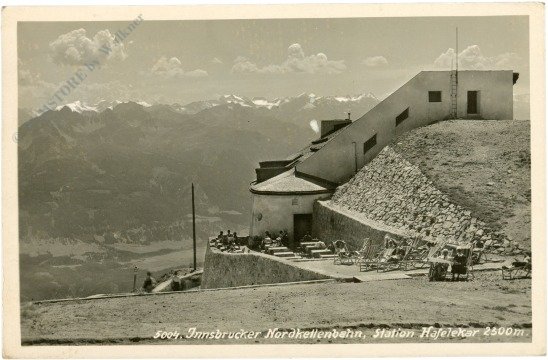 Innsbruck, Nordkettenbahn, Station Hafelekar
