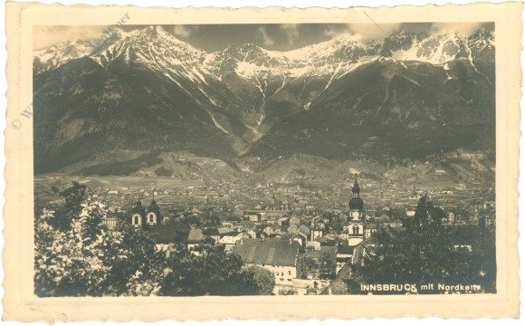 Innsbruck, mit Nordkette