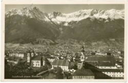 ak215498 Innsbruck, gegen Nordkette